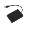 Кардридер USB - SD/TF/MS/CF, черный