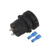 Зарядний пристрій що вбудовується 12-24V QC 3.0, червоний індикатор
