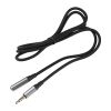 Кабель Hoco UPA20, штекер mini jack 3,5 - гніздо mini jack 3,5, 1м, чорний