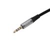 Кабель Hoco UPA20, штекер mini jack 3,5 - гніздо mini jack 3,5, 1м, чорний