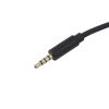 Кабель Borofone BL12 шт. 3,5 - гн. 3,5, стерео, 1м