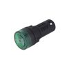 Лампа AD22-22SM (AD16-22SM) 220V зелена, з звуковим сигналом
