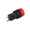 Лампа AD16-16E 220V червона
