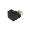 Перехідник штекер HDMI - гніздо HDMI кутовий