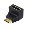 Перехідник шт. miniHDMI-гн.HDMI кутовий