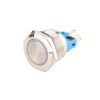 Кнопка антивандальная GQ22F-11EL/N зеленая подсветка