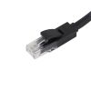 Патч-корд литой UGREEN RJ45 Cat.6, 1,0м, чёрный