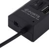 Хаб 4 порта USB 2.0 с выключателями на каждом