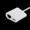 Адаптер Ethernet(RJ45) + гн. USB type-C для питания в USB type-C