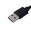 Хаб 303 4 порта USB 3.0, чёрный