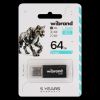 USB флешка Wibrand Cougar 64Гб, чорна