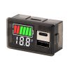 Модуль-индикатор емкости батарей Li-ion/Pb/LiFePO4 с выходом USB+type-C