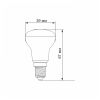 Светодиодная лампа 4W E14 LED 3000K теплая