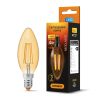 Светодиодная лампа FILAMENT 4W E14 LED 2200K тёплый