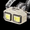 Налобный фонарик HX-816-2COB