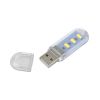 Ліхтарик USB 3 LED, білий теплий