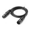 Кабель Ugreen штекер XLR - гніздо XLR, 3м