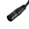 Кабель Ugreen штекер XLR - гніздо XLR, 3м