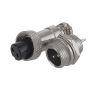 Разъем GX12 (MIC 322 mini) M+F (пара), 2pin