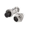 Разъем GX12 (MIC 326 mini) M+F (пара), 6pin