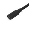 Кабель-удлинитель UGREEN male type-C - female type-C 1м черный