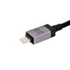 Кабель Hoco X118 Type-C to Lightning PD 27W с дисплеем чорний