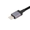 Кабель Hoco X118 Type-C to Lightning PD 27W с дисплеем чорний