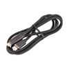 Кабель Hoco U127 Type-C to Lightning с индикатором заряда 1.2m 27W черный