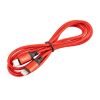 Кабель hoco X89 Wind PD20W Type-C - Lightning 1м красный