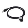 Кабель шт. HDMI кутовий - шт. HDMI прямий, 1м