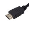 Кабель шт. HDMI кутовий - шт. HDMI прямий, 1м
