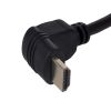 Кабель шт. HDMI кутовий - шт. HDMI прямий, 1м