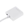 Конвертер HDMI в VGA + аудіо, білий