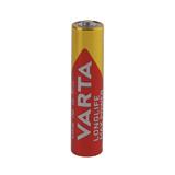 Батарейка VARTA LONGLIFE Max Power LR3, 
  Alkaline, 1,5 В, LR03, MN2400, (AAA (LR3)) [VARTA]