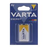 Батарейка VARTA ENERGY (крона) 9V, 
  крона, alkaline, блістер, 9 в, 6LR61, 6LP3146, 4122, MN1604, (6LR61) [VARTA]