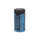 Батарейка VIDEX CR123A 3V, 
  D17xH34, 5мм, 3В, літієва, CR17345 / 5018LC, (CR123A) [VIDEX]