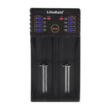 Зарядний пристрій LiitoKala Lii-202, 
  NiCd/NiMH,Li-ion,LiFe, DC microUSB in 5V/2A, DC USB out 5V/1A, () [LiitoKala]