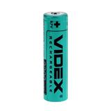 Аккумулятор VIDEX Li-ion 18650, 2200мАч, 
  3.7В, 66x18мм, без платы защиты, (18650) [VIDEX]