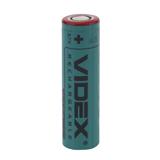 Аккумулятор VIDEX Li-ion IMR18650, 2800мАч, высокотоковый, 
  3.7В, 66x18мм, без платы защиты, высокотоковый 20А, (18650) [VIDEX]
