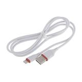 Шнур Borofone BX17 USB а-Lightning, білий, 
  білий; Довжина 1,0 м; зарядний струм до 2,4 A;, () [Borofone]