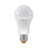 Світлодіодна лампа LED 10W, E27 з датчиком освітленості (день / ніч), 
  A60e, 220V, 4100K, 950lm, 300º, 75ma, нейтральний, два роки гарантії, (Коробка) [VIDEX]