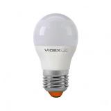 Світлодіодна лампа з регулюванням яскравості 6W E27 LED 4100K нейтральний, 
  G45eD3, 540lm, живлення ~220v; цоколь E27; яскравість 100%/50%/10%, (Коробка) [VIDEX]