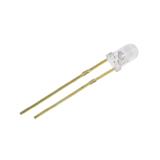 Світлодіод зелений 3mm прозорий, 3-3. 2 V; 20mA; 7000-9000mcd; 30град, (),
   [ZYW]