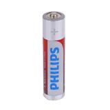 Батарейка Philips Power Alkaline LR3, Alkaline, 1,5 В, LR03, цена за 1 штуку, (AAA (LR3)),
   [Philips]