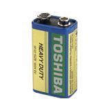 Батарейка TOSHIBA (крона) 9V, крона, солевая, 9 В, 6F22, (6F22),
   [Toshiba]