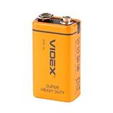 Батарейка VIDEX 6F22 (крона) 9V