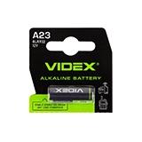 Батарейка A23 VIDEX ALKALINE 12V