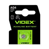 Батарейка Videx AG4 Alkaline 1.5V