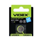 Батарейка Videx AG13 Alkaline 1.5V