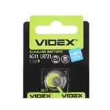 Батарейка Videx AG11 Alkaline 1.5V